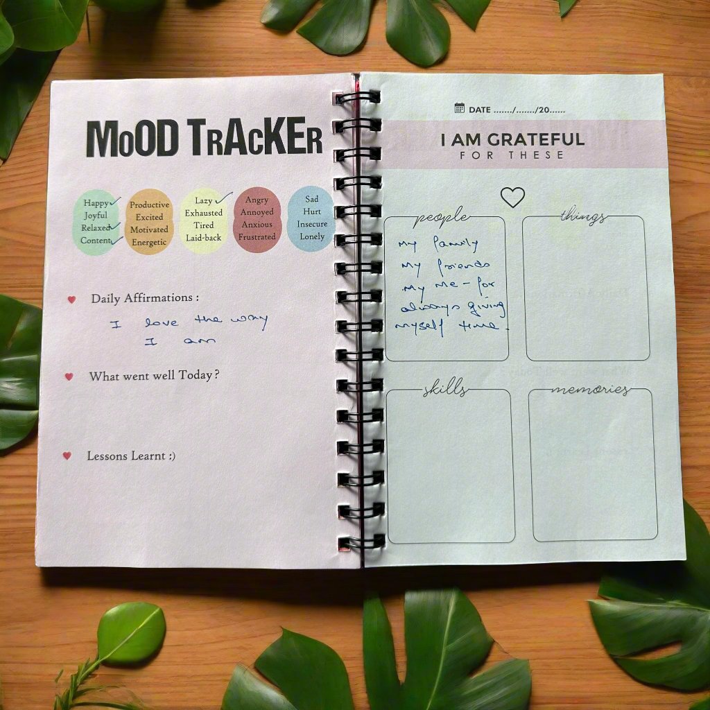 Positivity Duo: Affirmations & Gratitude Journals