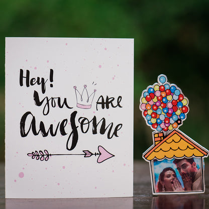 House Balloon-Cute and Quirky Magnet!