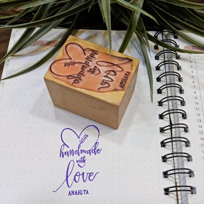 Handmade with Love - Name Stamp