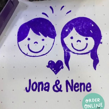 Personalized Couple Stamp