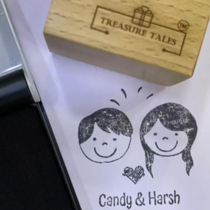 Personalized Couple Stamp