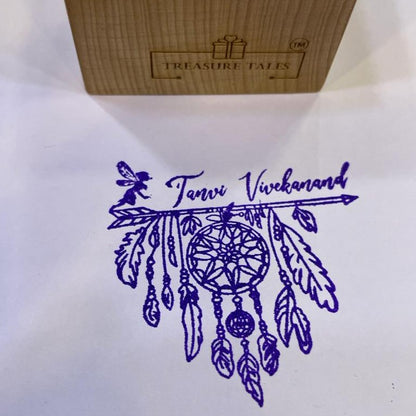 Personalized Name Stamp - Dreamcatcher