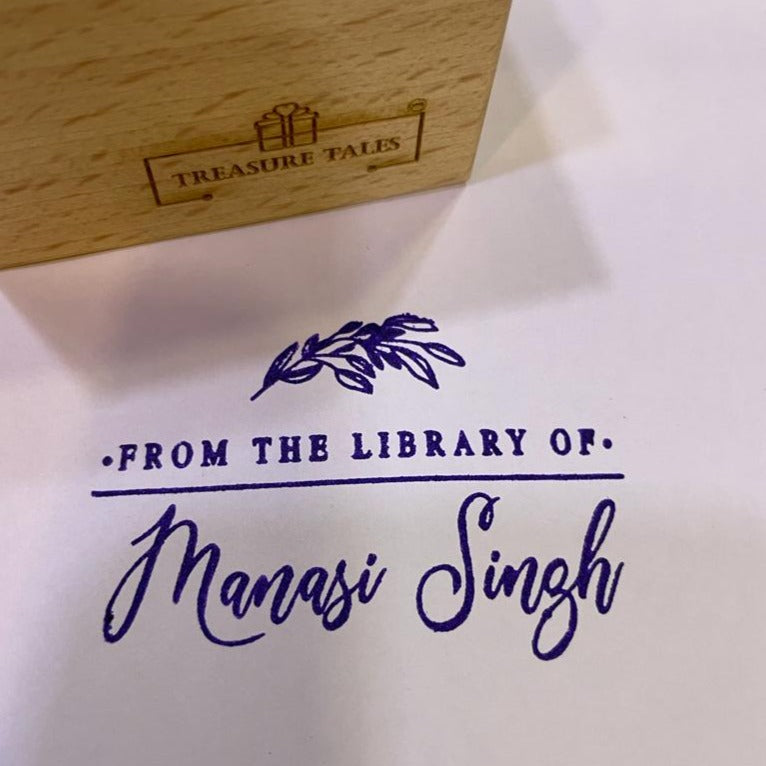 From the Library of Stamp Personalized | Book Stamps [2023]