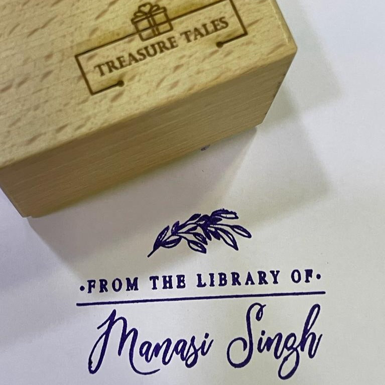 From the Library - Name Stamp