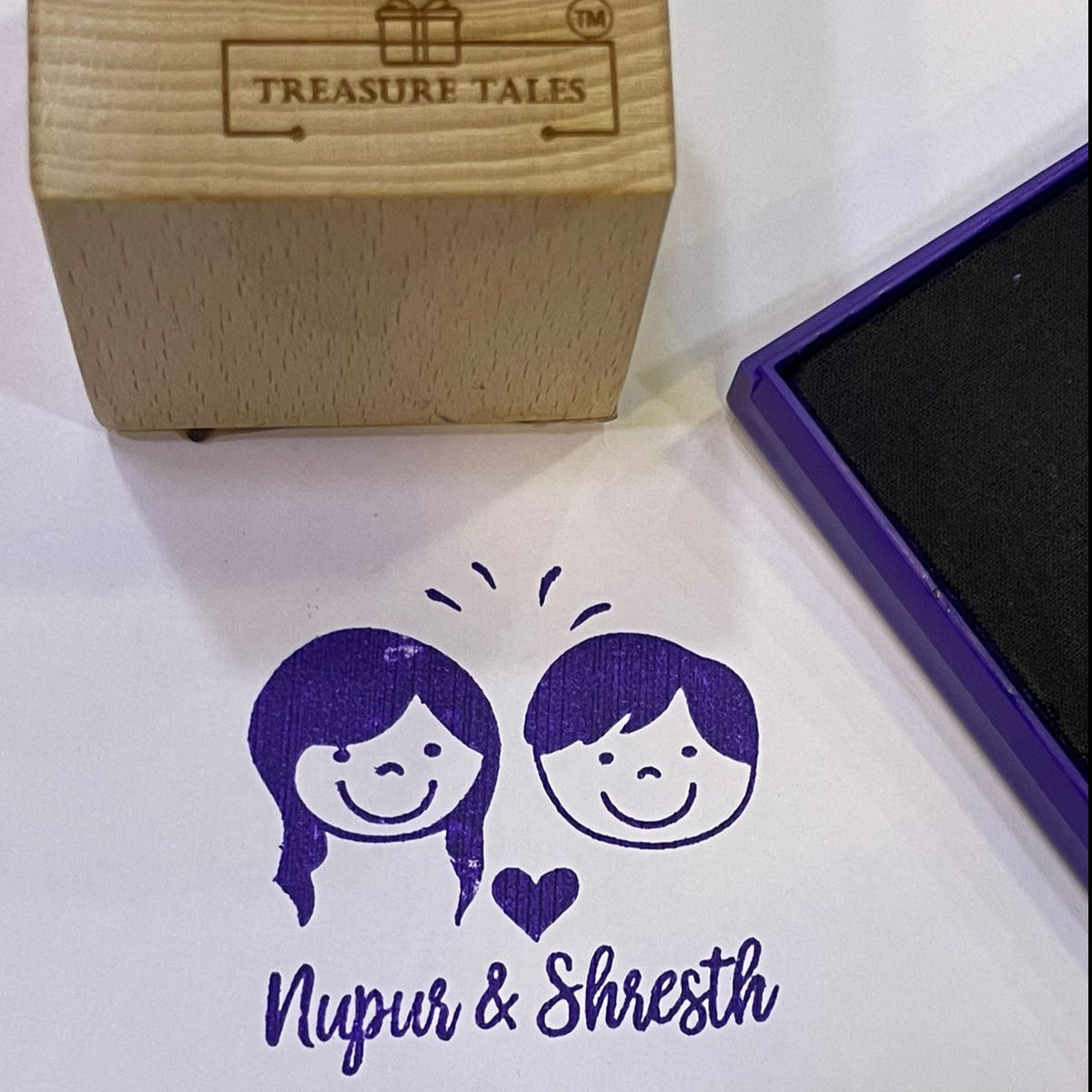 Personalized Couple Stamp