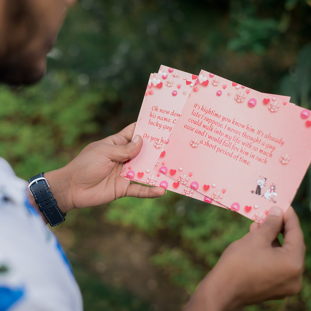 Proposal Pla Cards For Him